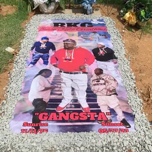 Custom Grave Blanket Waterproof