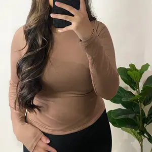 Butter soft longsleeve- Taupe
