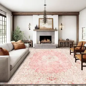 Velvet soft and comfortable patterned printed carpet, suitable for multiple scenarios, available in various sizes, soft and non-shedding, Soft Area Rug