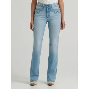 Wrangler Autumn Scroll Bleach Bootcut