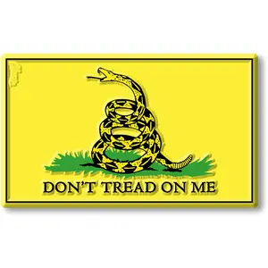 Gadsden 'Don’t Tread on Me' Flag Magnet by Classic Magnets