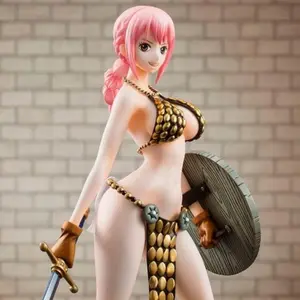 One Piece Rebecca Figure Bundle Includes One Piece Treasure Pack & Mystery Logbox Re Birth Qty 1 - New Sealed Boxes