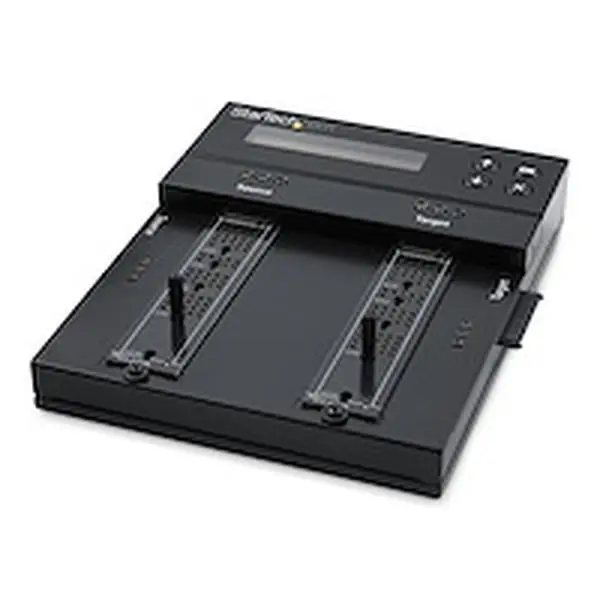 Startech SM2DUPE11 M.2 SSD Duplicator - Supports SATA, NVMe, SATA HDD - TAA Compliant, Full Erase