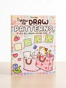 Children's Activity Book: How to Draw Patterns - Easy Step-by-Step Guide to Unique Doodle Designs, Textures, and Creative Art