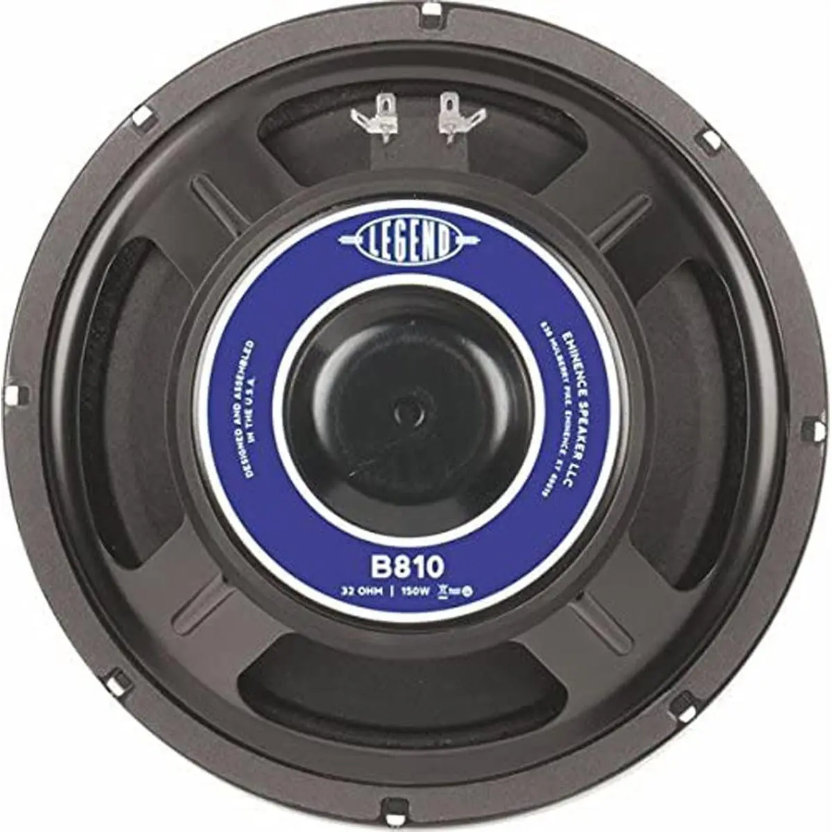 Eminence Speakers Legend B810 High Power 10" 150W 32 Ohm Bass Guitar Sound Speaker Part Driver