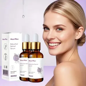 2pcs MaerWaw Bakuchiol Retinol Serum Contains Retinol And Hyaluronic Acid. It Hydrates And Firms The Skin, Making You Look Younger. It Is Easily Absorbed And Non-greasy, Suitable For All Skin Types. It Makes An Excellent Mother'S Day Gift