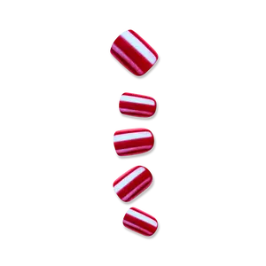 colorFX by Impress No Glue Fake Press On Nails - This City | Solid, Red, Short, Squoval, Manicure