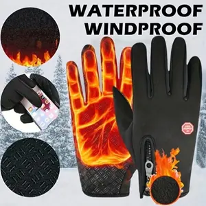 Winter Gloves for Men & Women - Screen Touch, Waterproof, Windproof, Heatproof, -40°C, Comfortable, Keep Warm