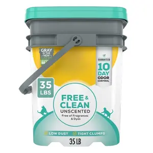 Free and Clean Unscented Cat Litter
