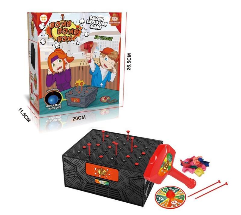 【Valentine's Day gifts】Festival Gathering Toy, Multiplayer Stimulating Board Game, Blow Up Balloon Game, Tricky Decompressing Interactive Game