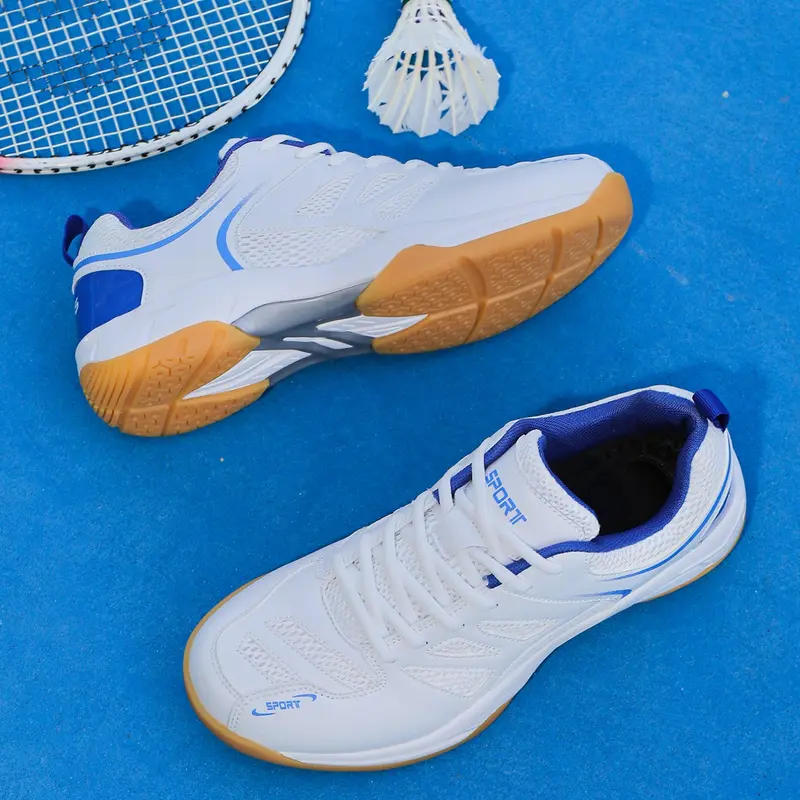 Unisex Breathable Comfort Badminton Shoes, Table Tennis Shoes, Tennis Shoes, Athletic Shoes, Lightweight Casual Sports Shoes for Daily Wear and Various Activities