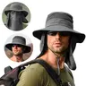 Wide Brim Sun Hat UV Protection Bucket Cap For Hiking Camping Fishing Safari For Men Women, Father's day gift.