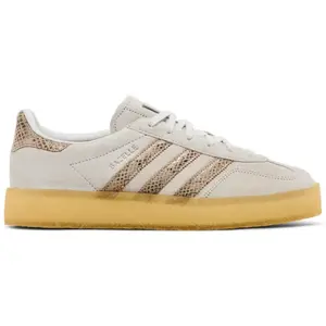 Adidas Originals Men's Cream Gazelle Indoor 'Kithmas' Sneakers, JS1754 (No Box)