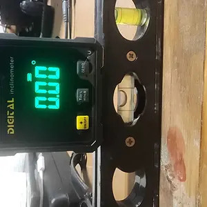 Angle Finder with Electronic Laser - 4-side Strong Magnetic Angle Gauge Cube Inclinometer with Backlight Table Saw Miter Protractor Woodworking Measuring Tool Level Box for Hanging Christmas  New Year Gifts Industrial Heavy Duty