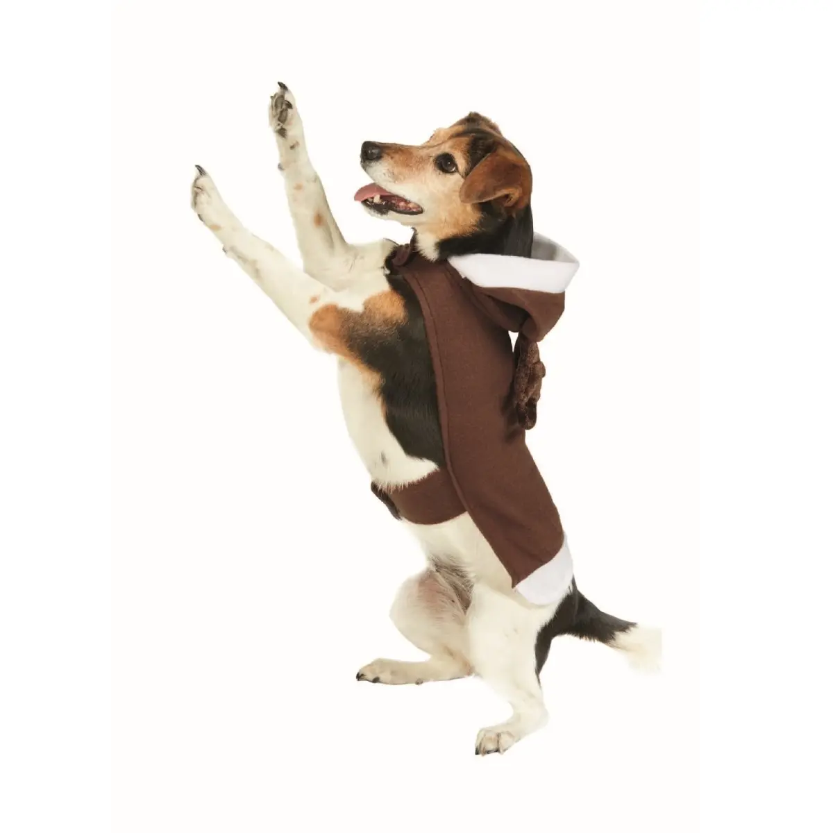 212 MAIN Cute Antler Hood Reindeer Dog Outfit - Northlight 34337604 Easy On/Off Dog Clothes, Medium Size Pet Costumes, Outfits