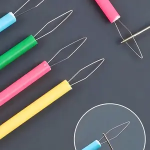 5/10/20/30 Piece Colorful Plastic Threader Set, DIY Sewing Accessories, Easy Threading Tool, Beading Needle Helper, Sewing Tools, Perfect Gift for Seniors