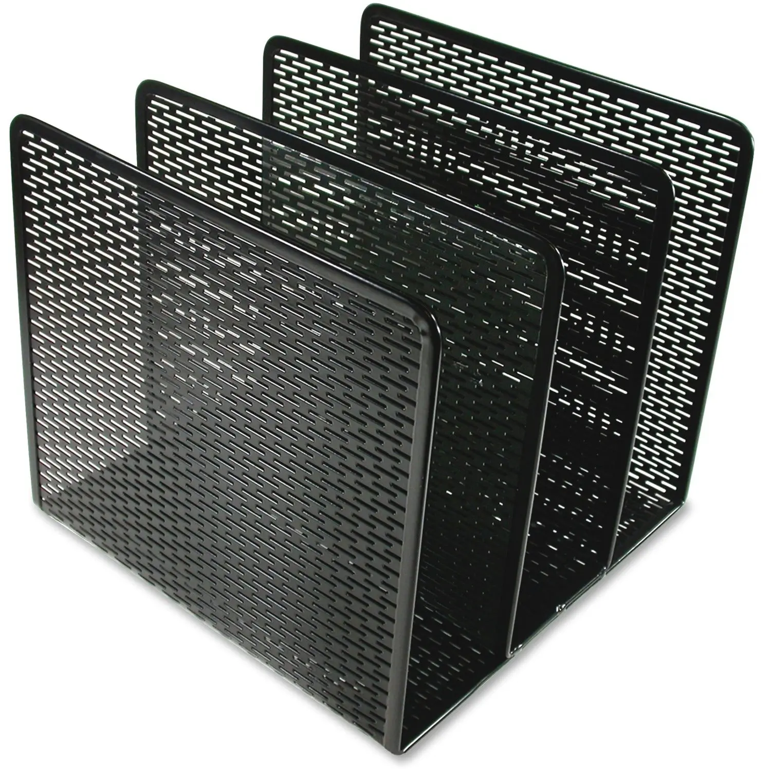 Artistic Products Artistic Urban Collection Punched Metal File Sorter, Black, AOPART20009