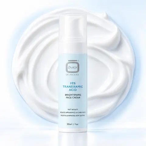 Omic+ 10% Tranexamic Acid Face Cream, Radiant Brightening A-165 Formula for Dark Spot Care, Uneven Tone, Compatible to Mix with Moisturizer
