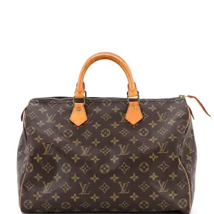 Pre-owned Louis Vuitton Canvas Coated Top Handle Bags Speedy Handbag Monogram Canvas 35 by Rebag