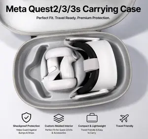 Carrying Case for Meta Quest 2/3/3S VR Headset and Controllers