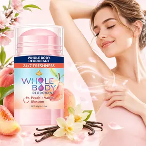 Women's Full Body Deodorant Stick, Underarm Odor Relief, Private Area Freshness Care, Daily Commute & Sports Use, Long-Lasting Fragrance