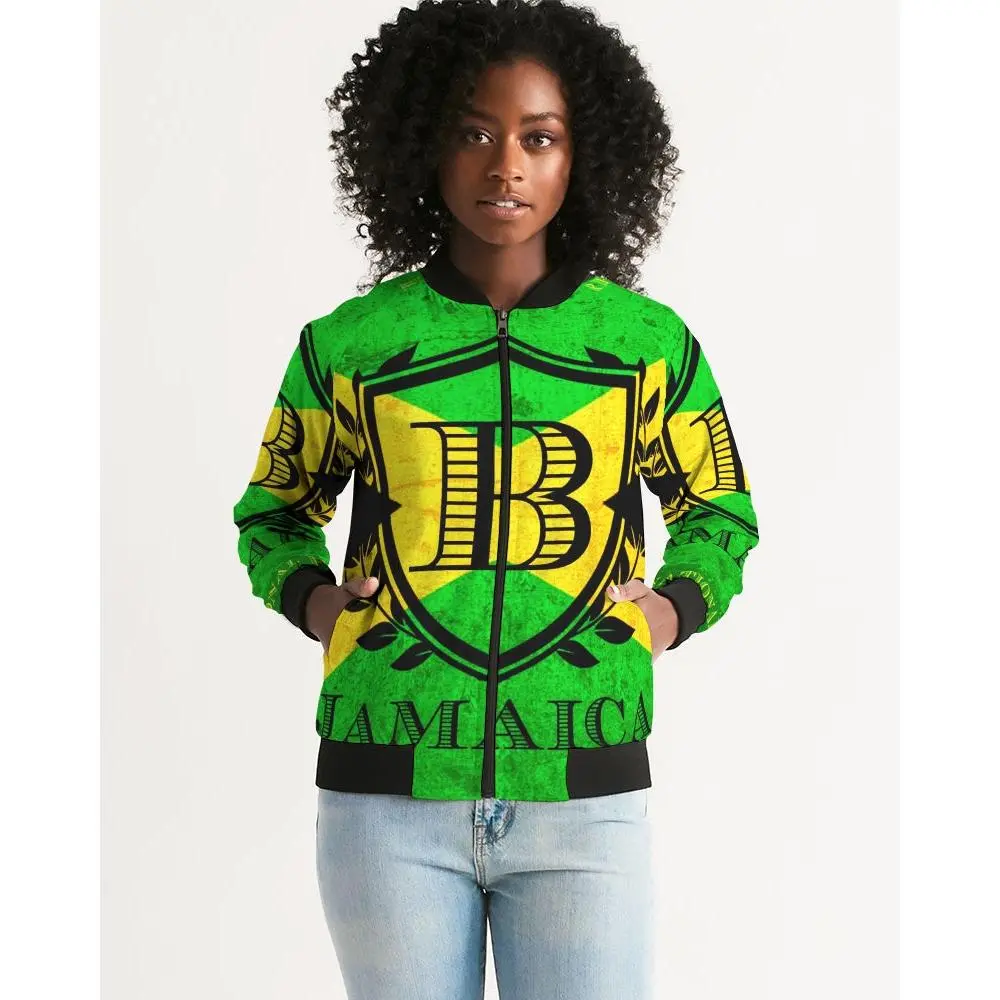 Billionaire Boyscouts Jamaica Women's Bomber Jacket Womenswear Coats tiktok shop