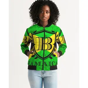 Billionaire Boyscouts Jamaica Women's Bomber Jacket Womenswear Coats tiktok shop