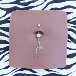 Dangly Night Star Belly Piercing