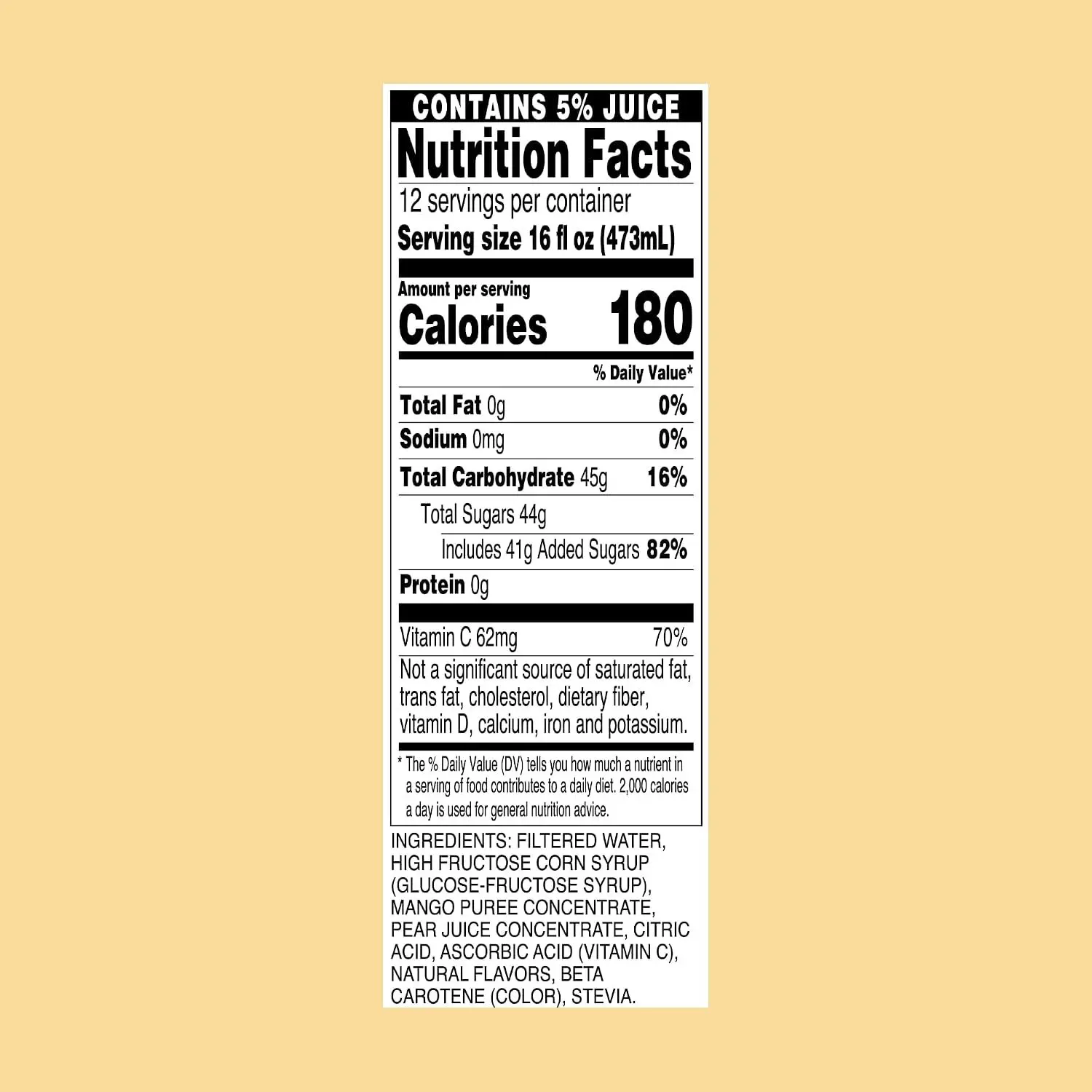 Mucho Mango / 16 Fl Oz (Pack of 24)