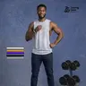 Men's Fitness Loose Sleeveless Stringer Vest - Single Front Cutout, Athletic Fit, Normal Type, Sexy Look, Cold Wash, Summer Gym Bodybuilding Activewear for Free Muscle Movement, Sports Tank Top