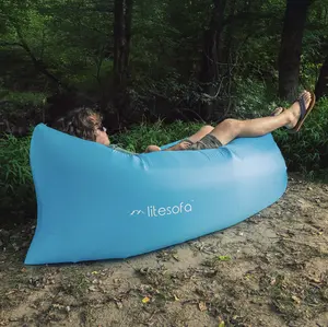 LiteSofa Inflatable Air Sofa – Portable Lounger for Beach, Camping, Travel & Festivals