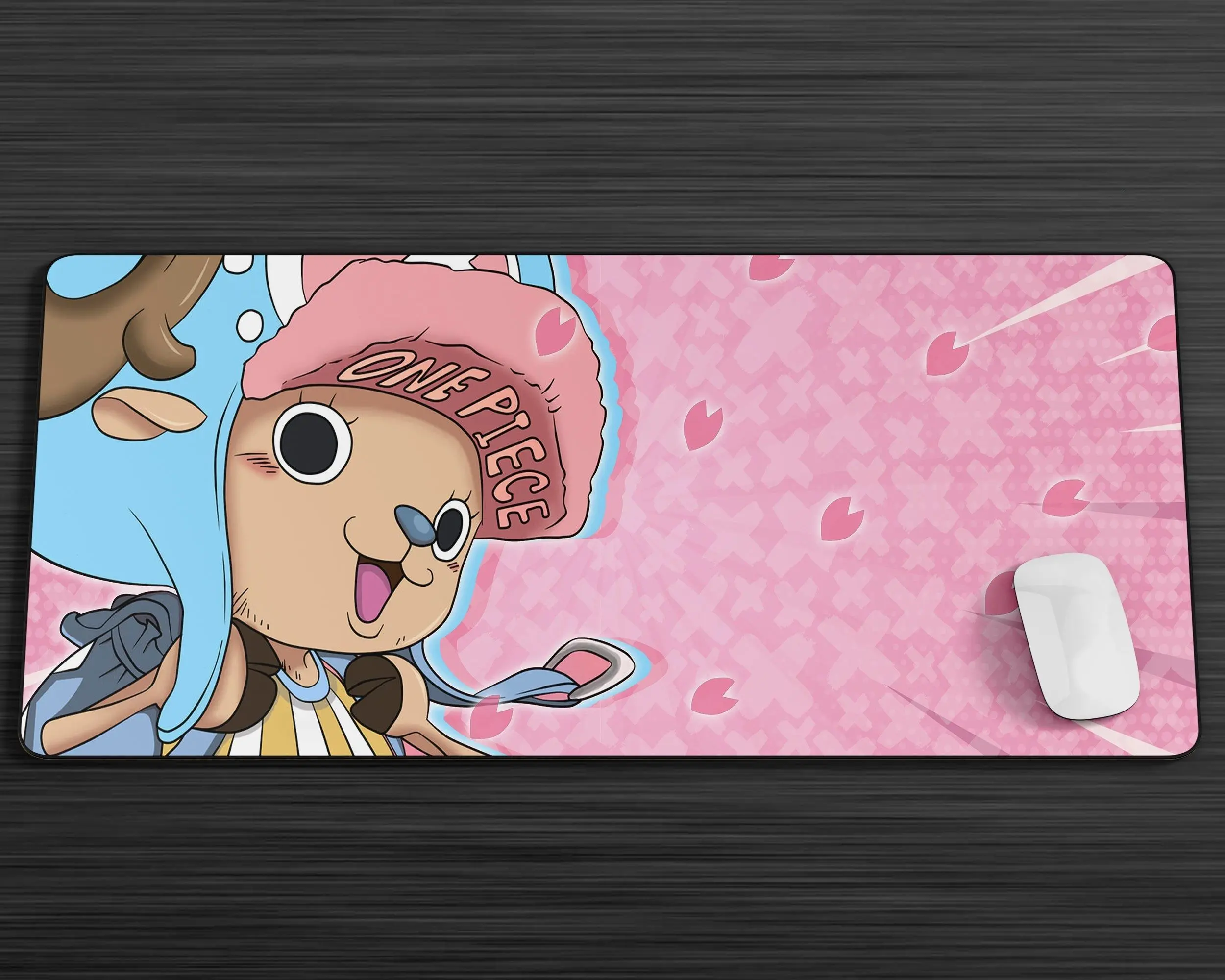 One Piece Cute Chopper Pink Mouse Pad | Anime Mouse Pad Store