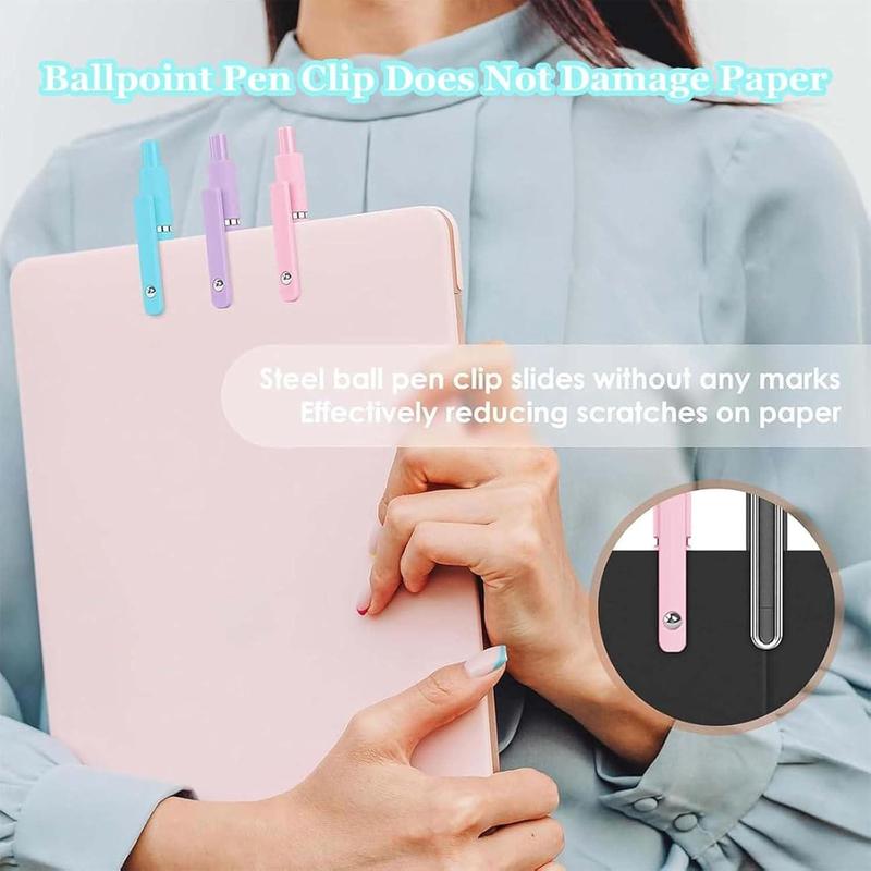 Bleck.Gl Pns 10Pes Cuicd Dy Bek ink Pen Gradin Coler Bnt Rpleab Rofil Bal Pn 07mm Fine Poin atatbl Ne Smuds Smosth itingor Sudints Nses Ofice Bt uslingAeslietieCute School Supplies Gifts for Couples