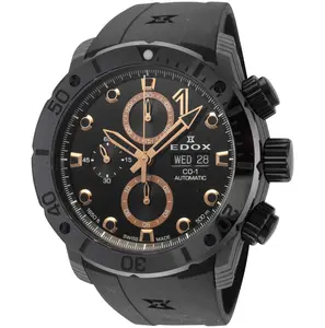Edox Men's CO-1 45mm Automatic Watch 01125-CCN-NR