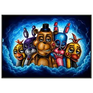 Premium Semi-Glossy Paper Metal Framed Poster