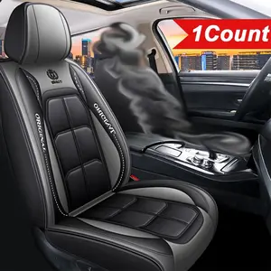 Universal Car Seat Cover, PU Leather Car Seat Protector, Car Seat Protective Cover, Car Essentials Interior Seat Accessories for Men & Women, Car Seat Cushion, Automotive Seat Covers