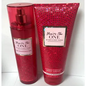 NEW - Bath and Body Works - You're the One - Gift Set - Fine Fragrance Mist & Body Cream (Packaging Varies)