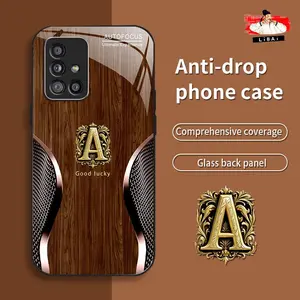Suitable for [Galaxy A51 5g] New retro letter mobile phone case simple explosion-proof mobile phone case affordable anti-fall anti-fingerprint 995