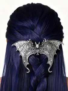 Vintage Bat Hair Clip Fashion Trendy Animal Accessory, Party Jewelry Gift for Women & Girls, Perfect Valentine Mother Day Birthday Present