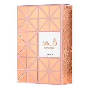 Shahd Eau De Parfum Spray 100ml (3.4 oz) by Lattafa | A sweet floral delight with a creamy, gourmand base