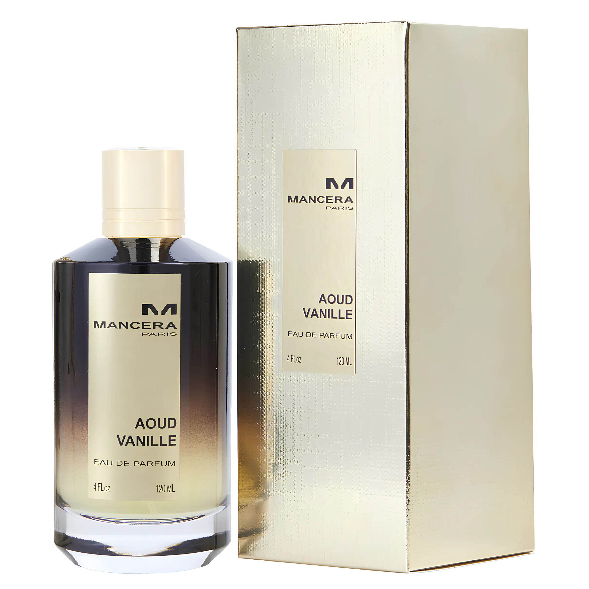 Mancera Aoud Vanille for Unisex Eau de Parfum Spray, 4.0 Ounce