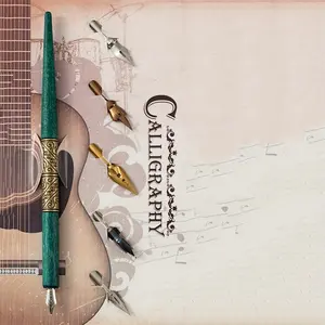 1set Dip Pen Crystal Writing Pen with Wood Handle Vintage Calligraphy Pen Signature Pen Writing Supplies for Art Writing