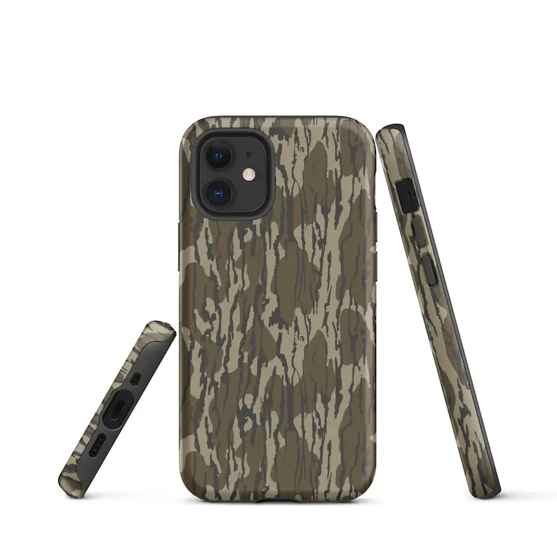Camo Tough Case for iPhone Bottomland, Bottomland phone case camo for iPhone 15Pro, 14, 13, 12, Camo Tough Case for iPhone Bottomland, Bottomland phone case camo for iPhone 15Pro, 14, 13, 12,