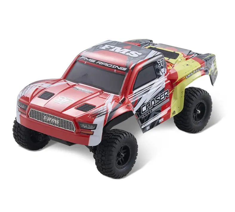 FMS 1:24 FSC24 Chaser Short Course RC Truck - Ready-to-Run (RTR) Electric RC Controlled Vehicle, New Hobby Toy, Rc Trucks
