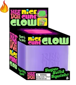 Perfect Gift Best Seller Nice Cube Glow Squishy Toy - Soft And Flexible Design For Kids