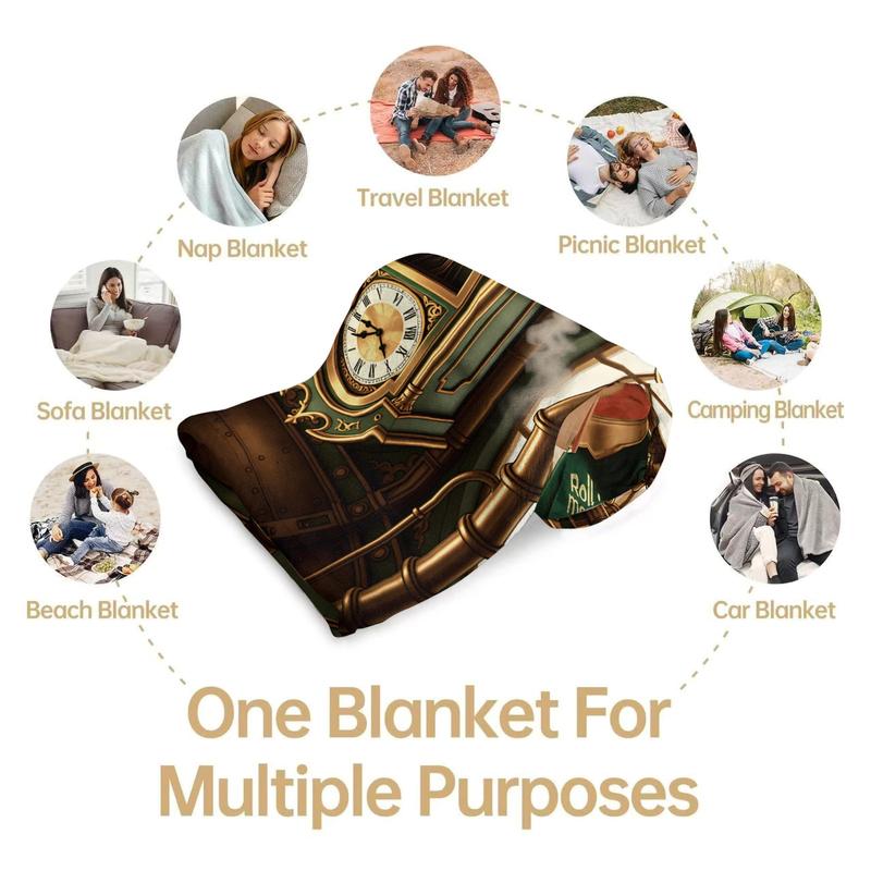 Royal Palace Cute Crying Horse Blanket, Heartwarming Gift for Horse & Fairy Tale Lovers, Ultra-soft & Fluffy, Perfect for Snuggling & Room Decoration