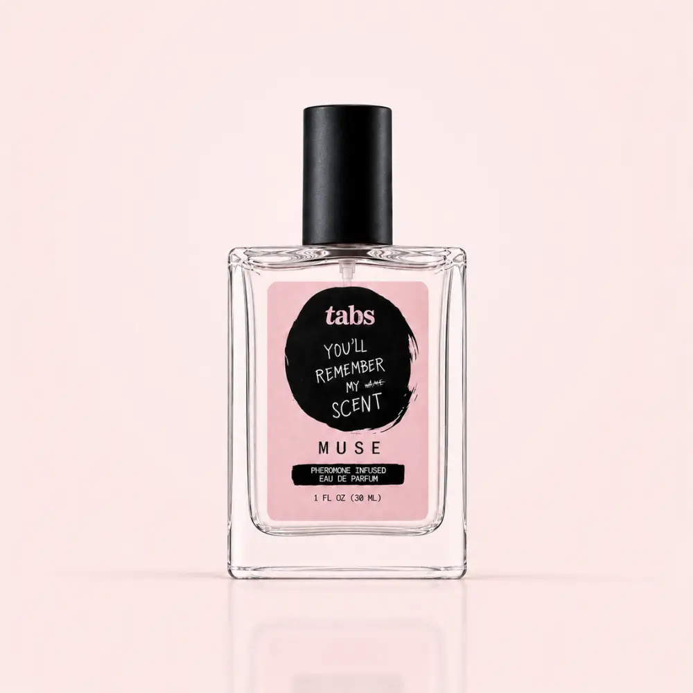 (NEW) MUSE Women's Pheromone-Infused Fragrance Spray, 30ml Single Bottle Limited Ed., 20% Oil Concentration, Warm Floral-Gourmand Scent, 1.38mg Pheromones, Long-Lasting, Travel-Friendly, Female Wear, Apply to Spray Pulse Points