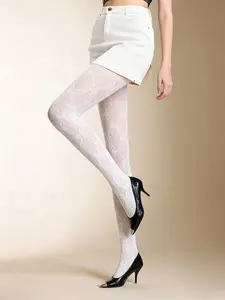 Women's Diamond Bow Fishnet Stockings, Transparent Net Socks, Fashionable Thin Underwear Pantyhose, Womenswear, Comfortable Design, Perfect for Daily Wear