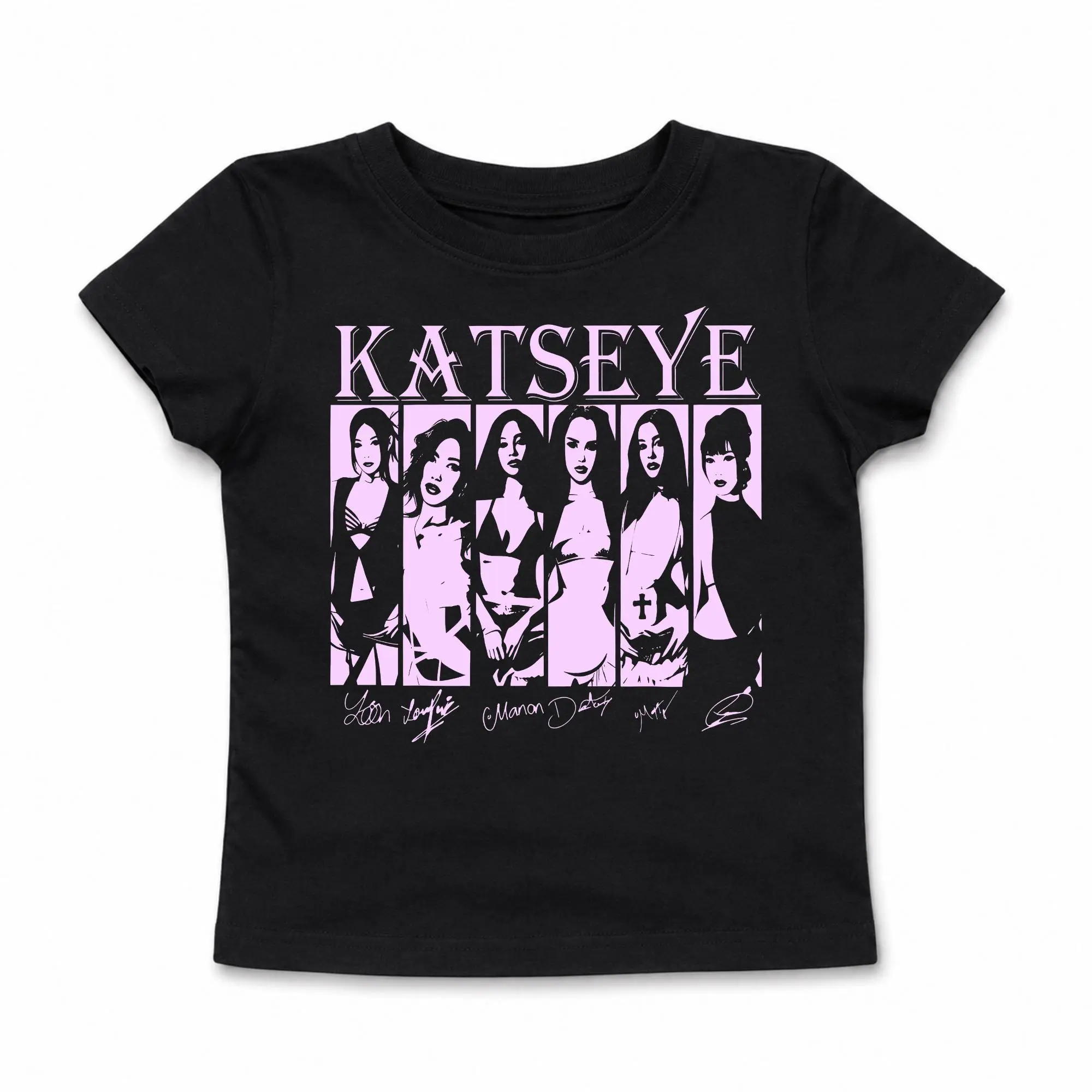 Katseye Kids Tee, Katseye Members Youth Shirt, KATSEYE Merch for Kids,Vintage K-Pop Youth Shirt, Girl Group Fan Kids Tee