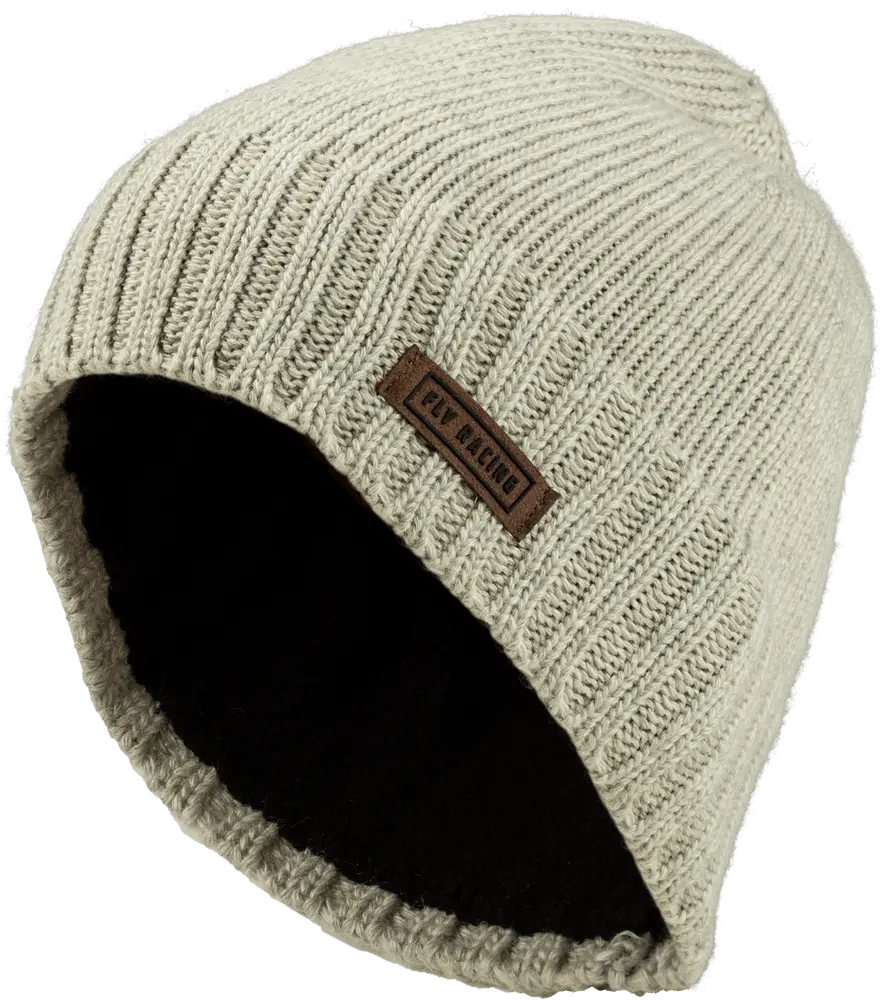 Fly Racing Fly Snow Beanie Heather Grey